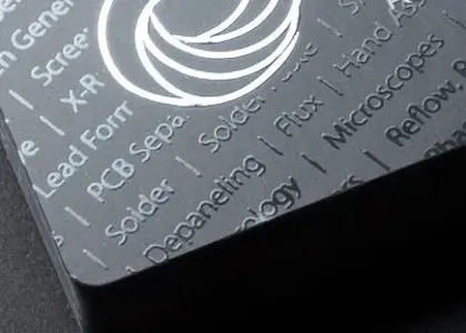 لیبل با روکش UV موضعی